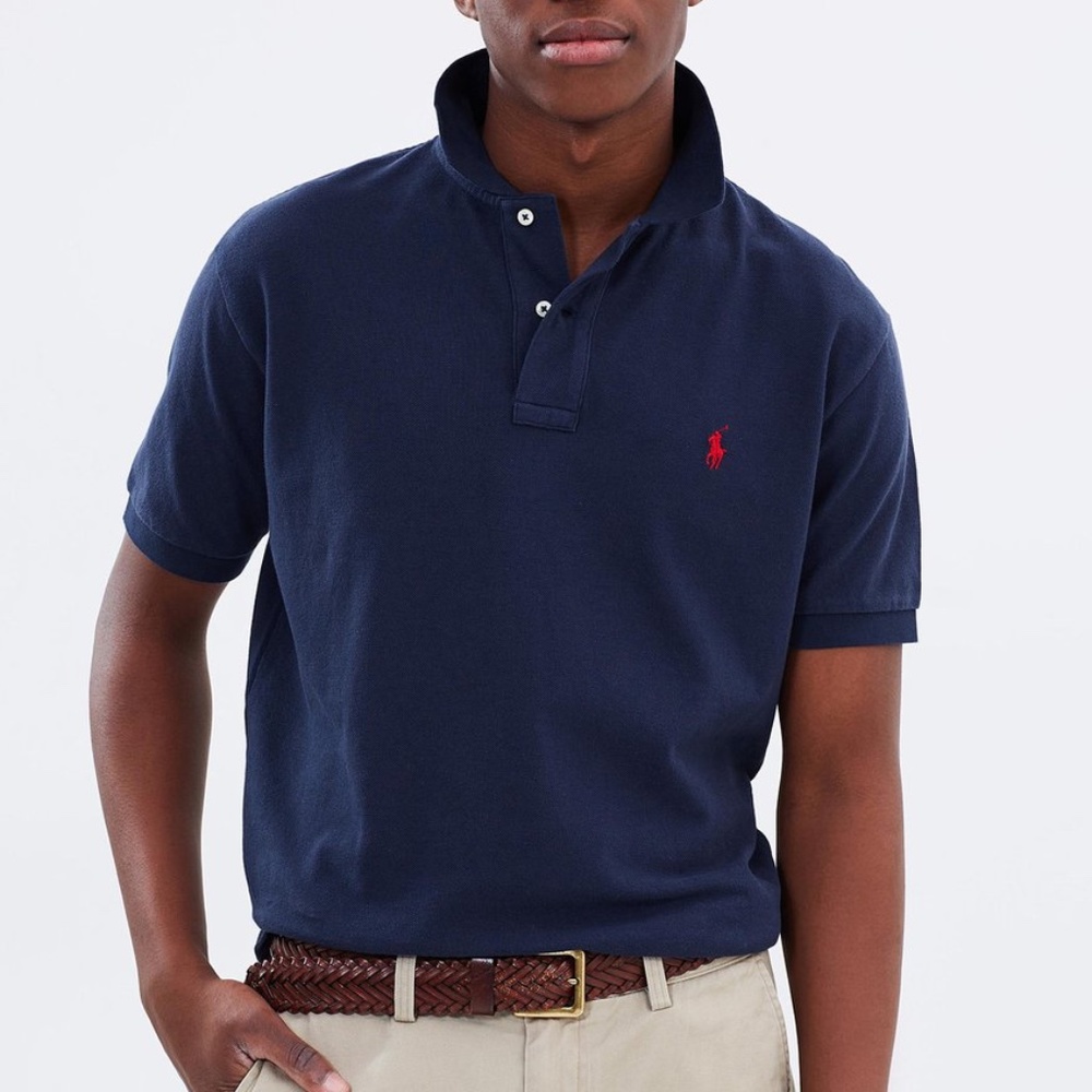 Polo Ralph Lauren Classic Fit Polo Shirt, Navy